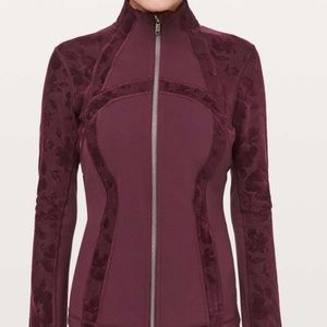 Lululemon Define Jacket Flocked -Dark Adobe